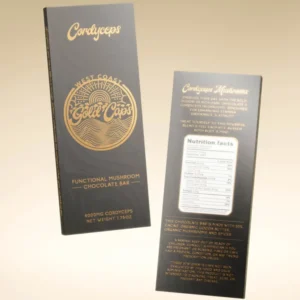 West Coast Gold Caps Cordyceps 4000mg Chocolate